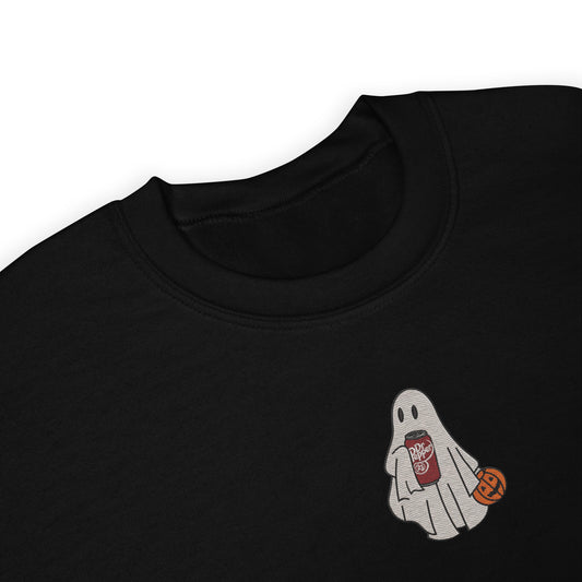 SODA GHOST EMBROIDERED CREWNECK