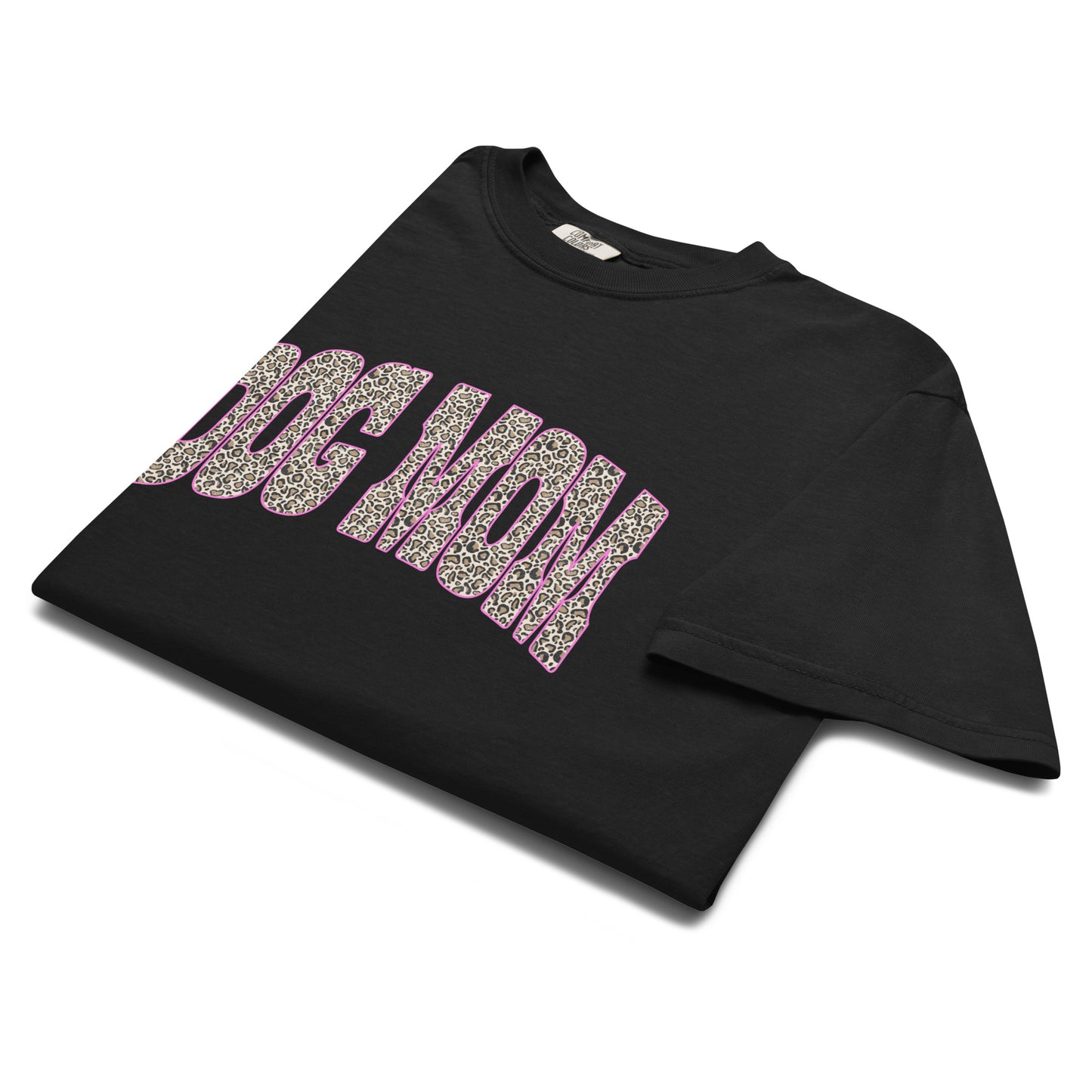 LEOPARD DOG MOM TEE