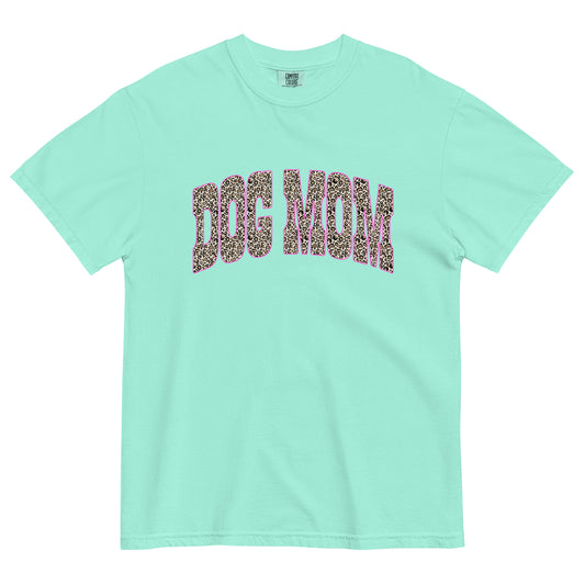 LEOPARD DOG MOM TEE