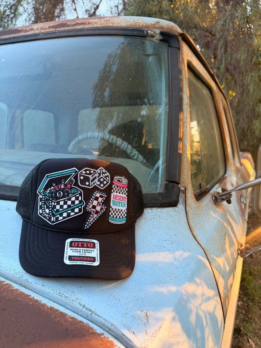 DESERT WATER TRUCKER HAT