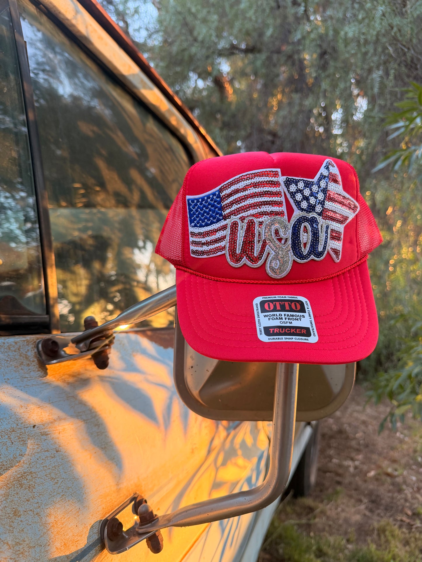 USA TRUCKER HAT
