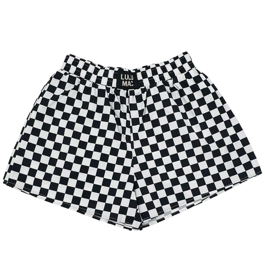 LULU MAC CHECKERED SHORTS