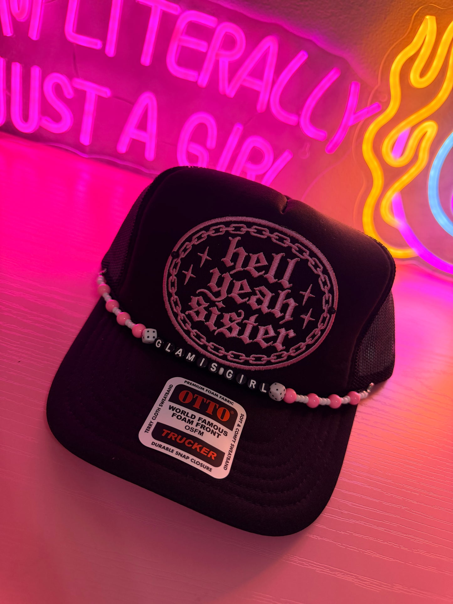HELL YEA SISTER TRUCKER HAT