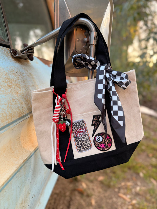 DR. PEPPER LVR MINI TOTE