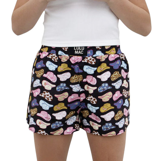 LULU MAC HAT BOXER SHORTS