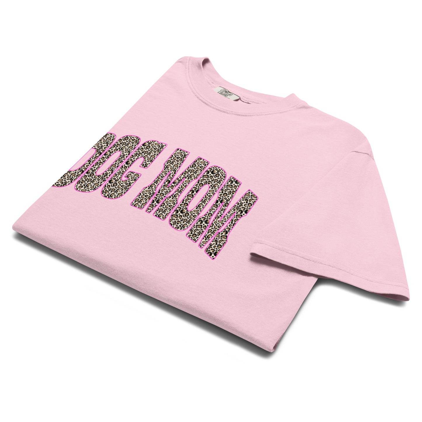 LEOPARD DOG MOM TEE