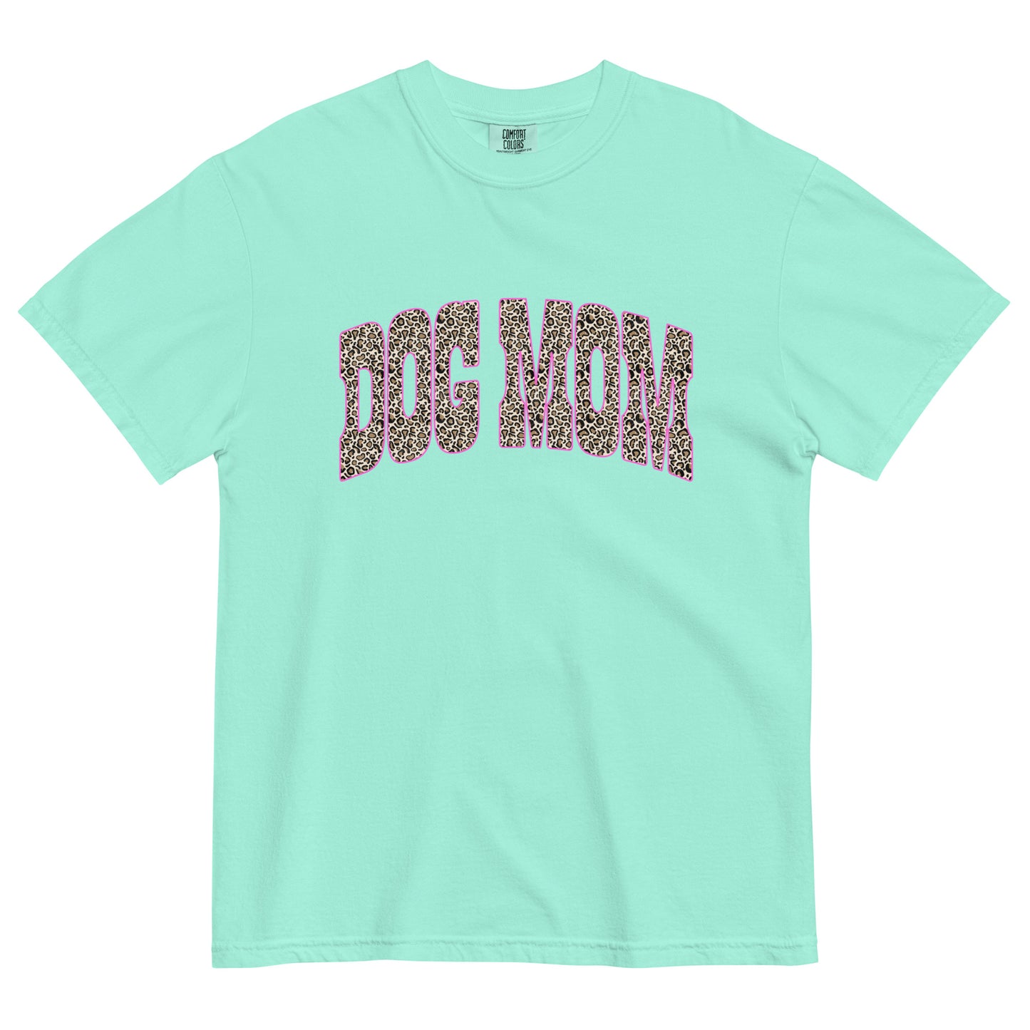 LEOPARD DOG MOM TEE