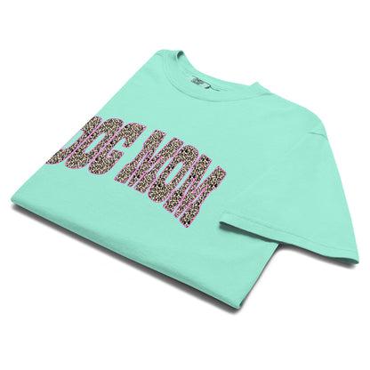 LEOPARD DOG MOM TEE