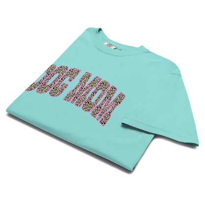 LEOPARD DOG MOM TEE