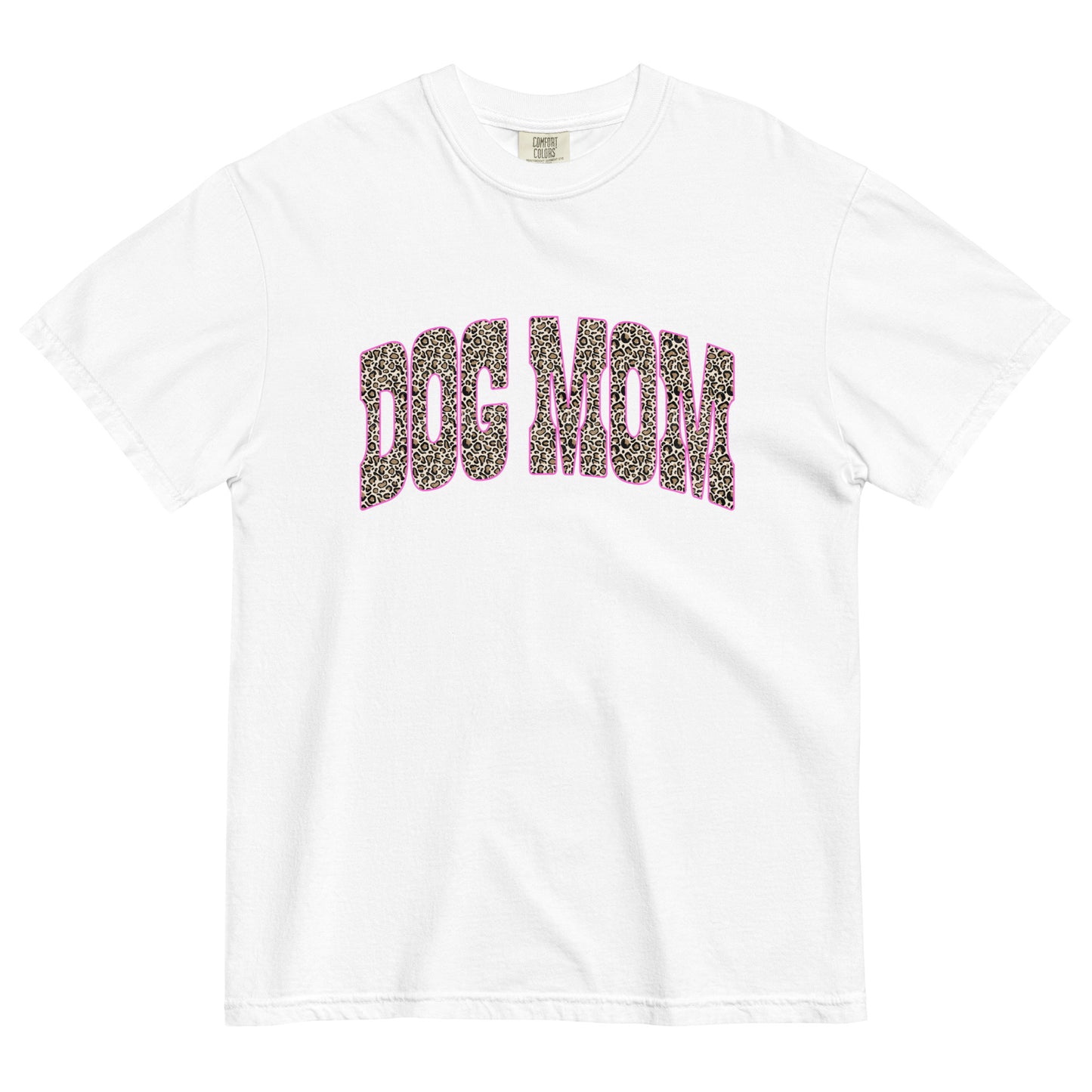 LEOPARD DOG MOM TEE